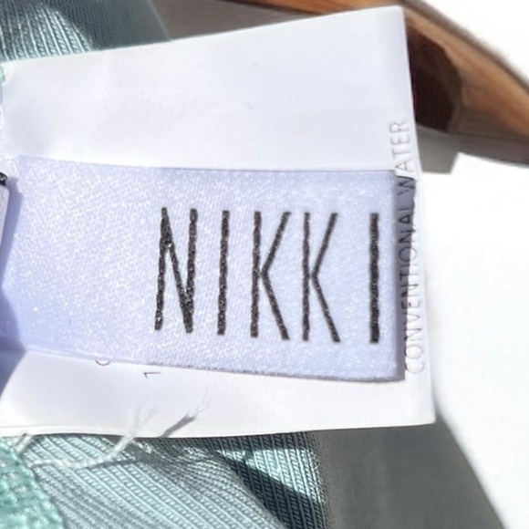 🌻NEW NWOT NIKKI LUND Sky Off Shoulder Midi Sheath Dress Size XL | $157 Retail - Picture 8 of 11